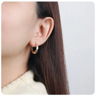 Classic Hoop Earrings HO-1695