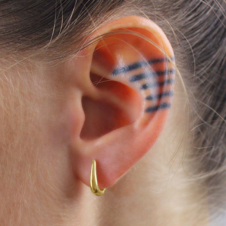 Mini Bold Hoop Earring HO-2457