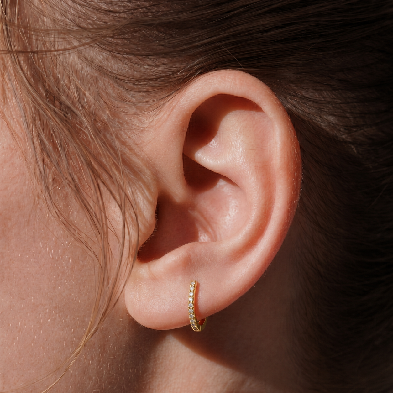 Eternal Sparkle Hoop Earring HO-2459