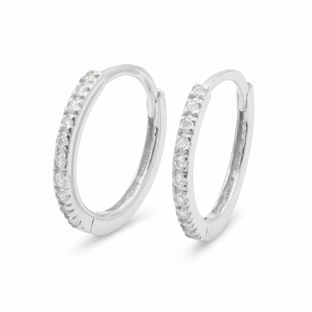 Eternal Sparkle Hoop Earring HO-2459