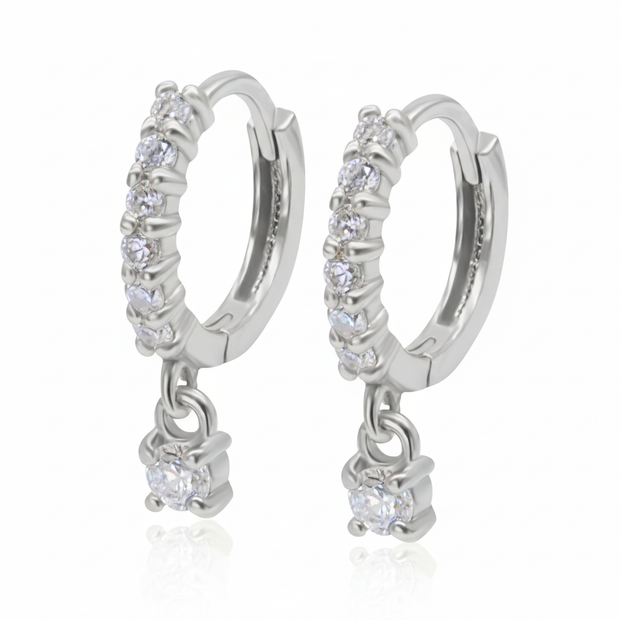 Celestial Drop Huggie Hoops HO-2676