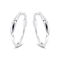 Geometric Hoop Earrings HO-2689
