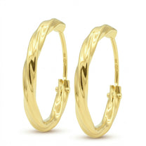 Twisted Hoop Earring HO-2758