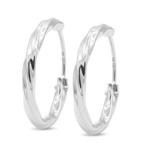 Twisted Hoop Earring HO-2758