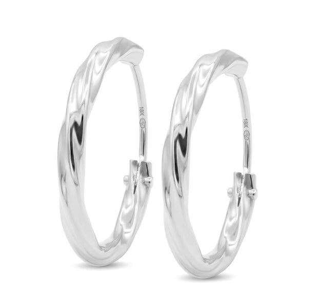Twisted Hoop Earring HO-2758