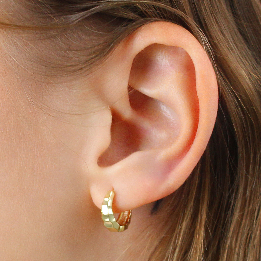 Bold Hoop Earring HO-2763