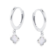 Mother Pearl Clover Charm Earring HO-2800