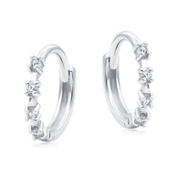 Luna Shine Hoop Earring HO-2846