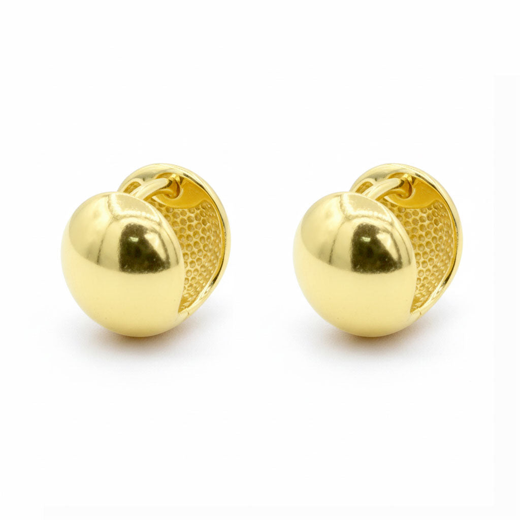Dome Huggie Earring HO-2859