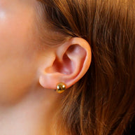 Dome Huggie Earring HO-2859