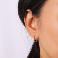 Twisted Rope Hoop Earring HO-2864