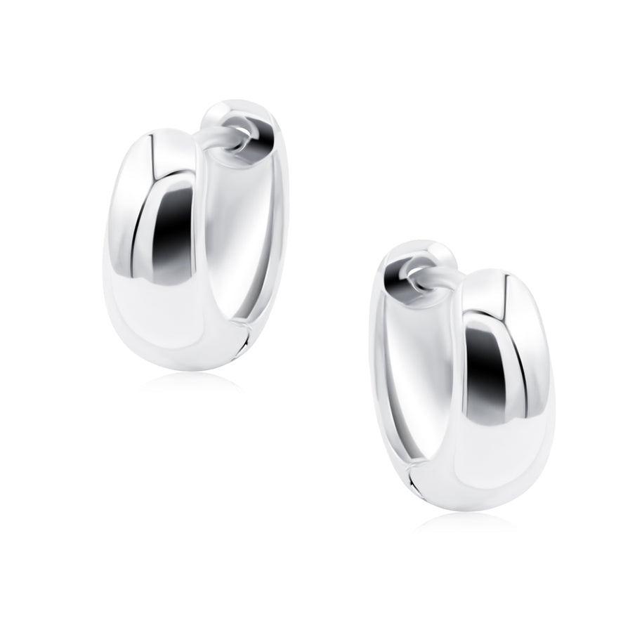 Modern Bold hoop Earring HO-2869