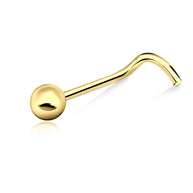 2mm Ball Curved Nose Stud NSKB-62