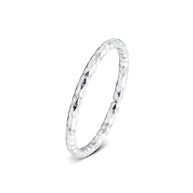 Hammered Texture Nose Ring NSKR-1083