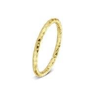 Diamond-Cut Faceted Nose Ring NSKR-1084