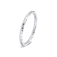 Diamond-Cut Faceted Nose Ring NSKR-1084