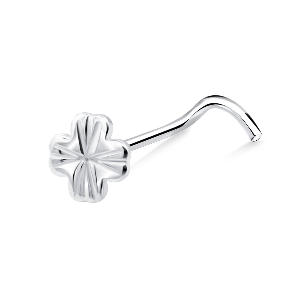 Four-Petal Flower Nose Stud NSKZ-1955