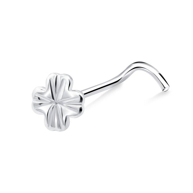 Four-Petal Flower Nose Stud NSKZ-1955