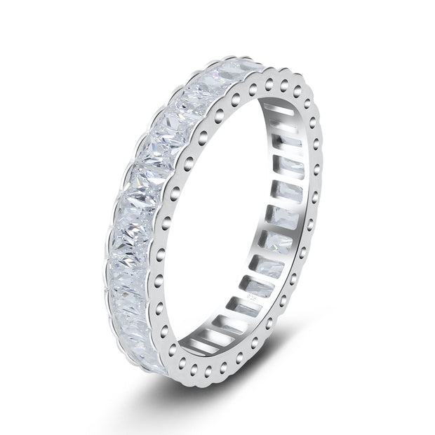 CZ Setting Silver Ring NSR-3226