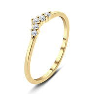 Perfect CZ Silver Ring NSR-3363