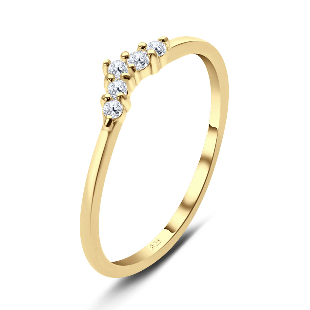 Perfect CZ Silver Ring NSR-3363