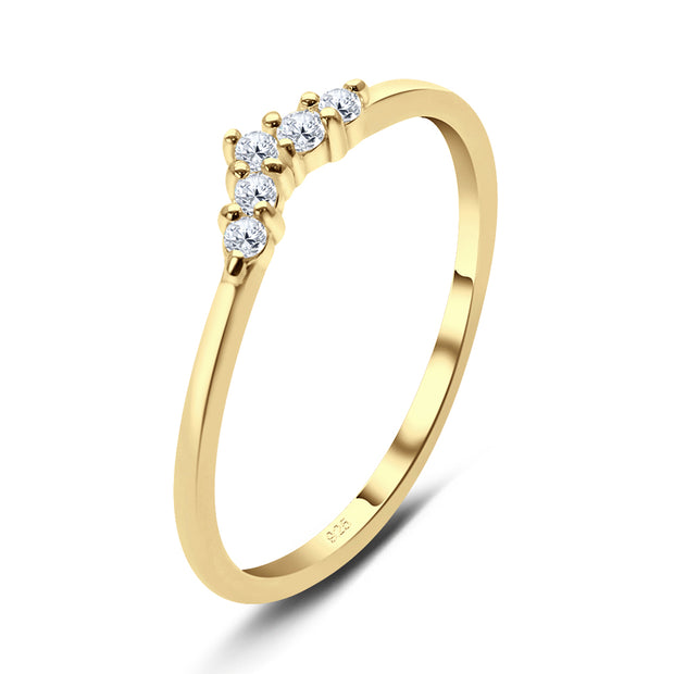 Perfect CZ Silver Ring NSR-3363