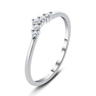 Perfect CZ Silver Ring NSR-3363