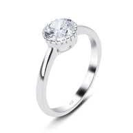 Gorgeous CZ Silver Ring NSR-3367