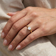 Gorgeous CZ Silver Ring NSR-3367