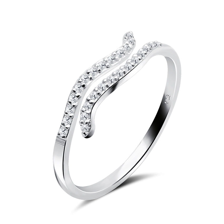 Cute Design Silver Rings NSR-3832