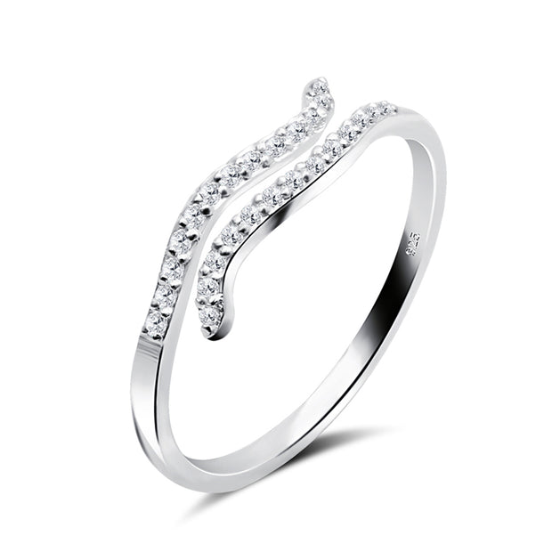 Cute Design Silver Rings NSR-3832