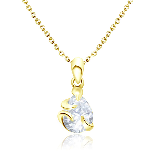 CZ Drop Necklace SPE-206