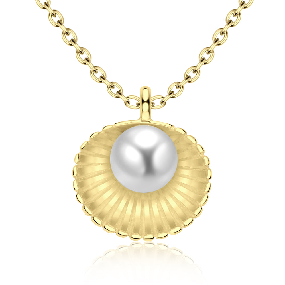 Pearl in Shell Necklace SPE-2911