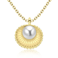 Pearl in Shell Necklace SPE-2911