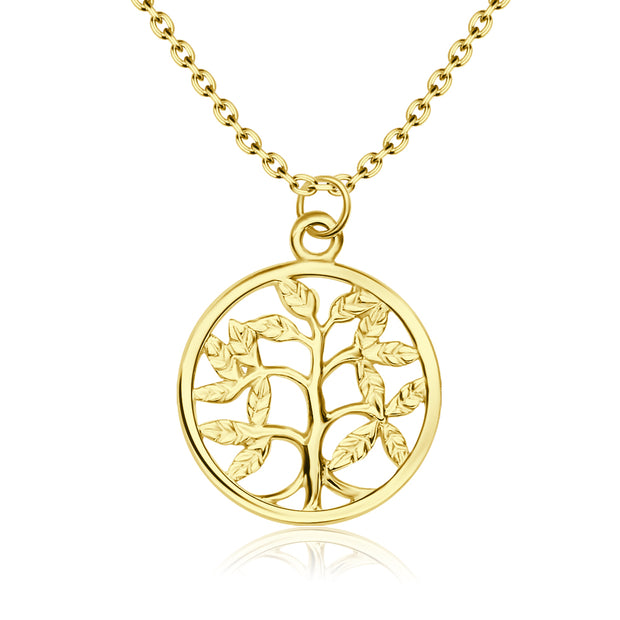 Tree of Life Circle Necklace SPE-5106