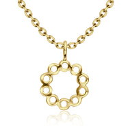Bubble Circle Necklace SPE-5257