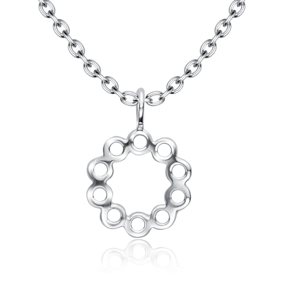Bubble Circle Necklace SPE-5257