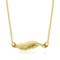 Feather Bar Necklace SPE-964