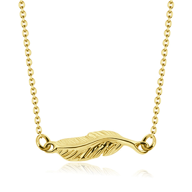 Feather Bar Necklace SPE-964