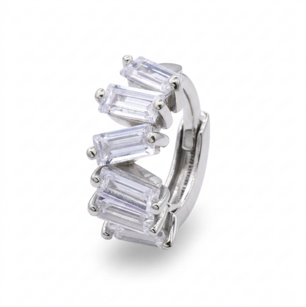 Gorgeous CZ Huggies Earring STHG-132