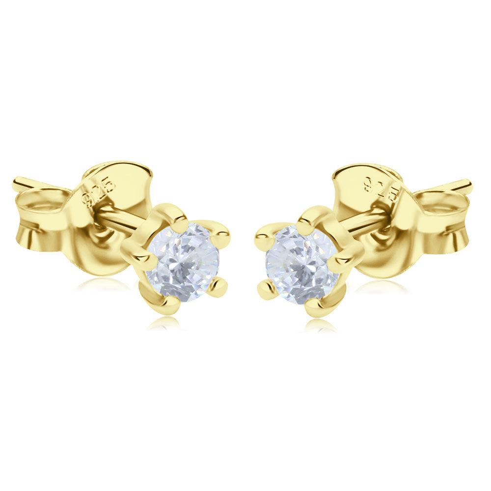 Radiant Crystal Stud Earrings STS-5874