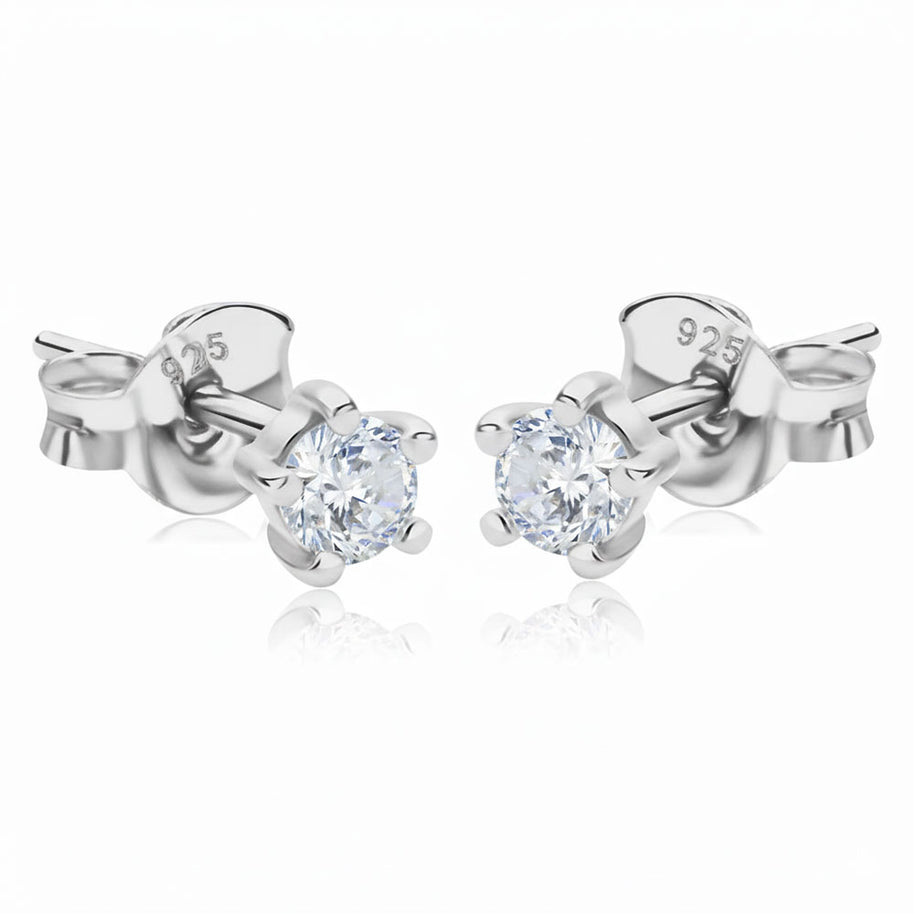 Radiant Crystal Stud Earrings STS-5874
