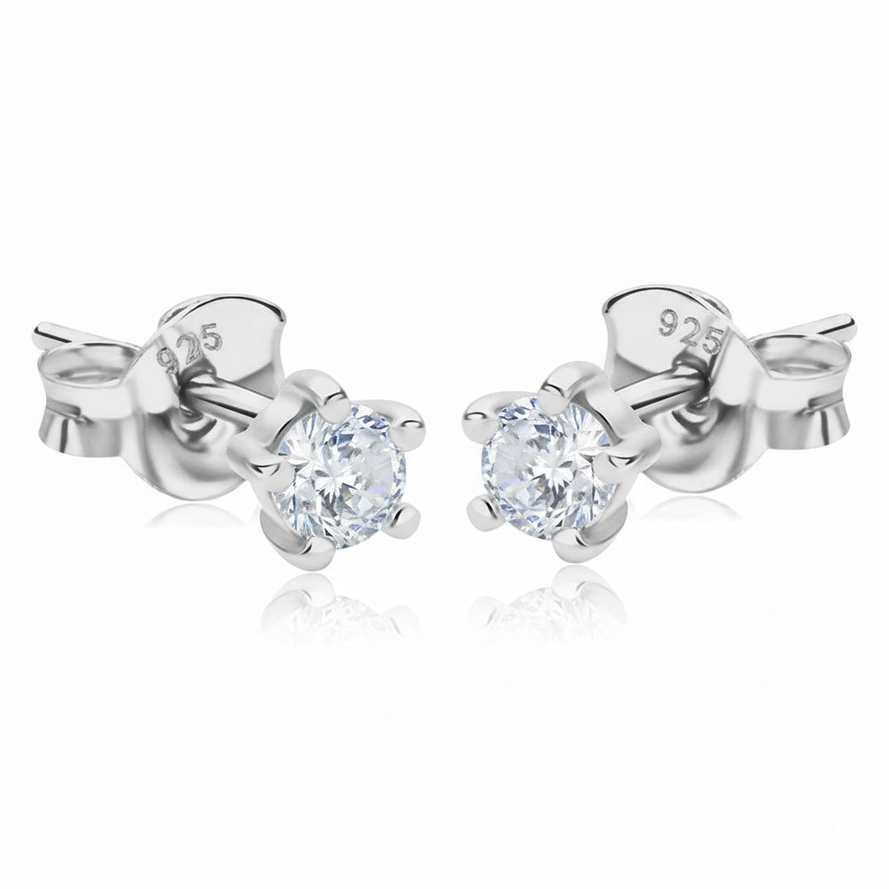 Radiant Crystal Stud Earrings STS-5874