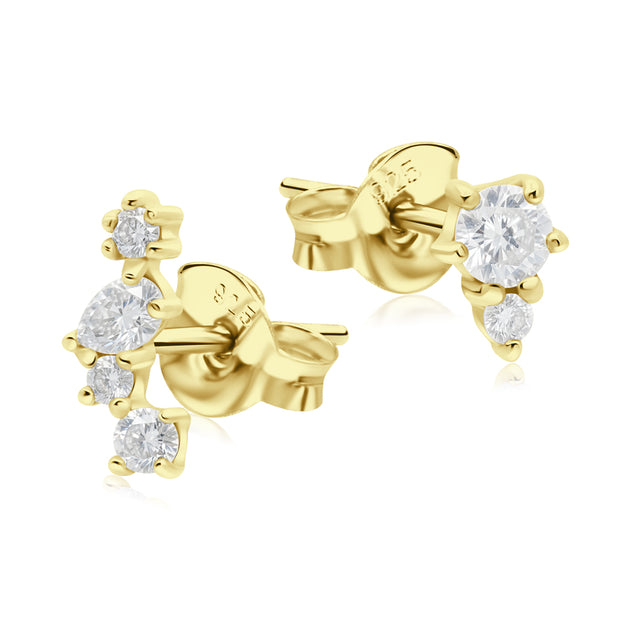 Beautiful Crystal Stud Earring STS-5988