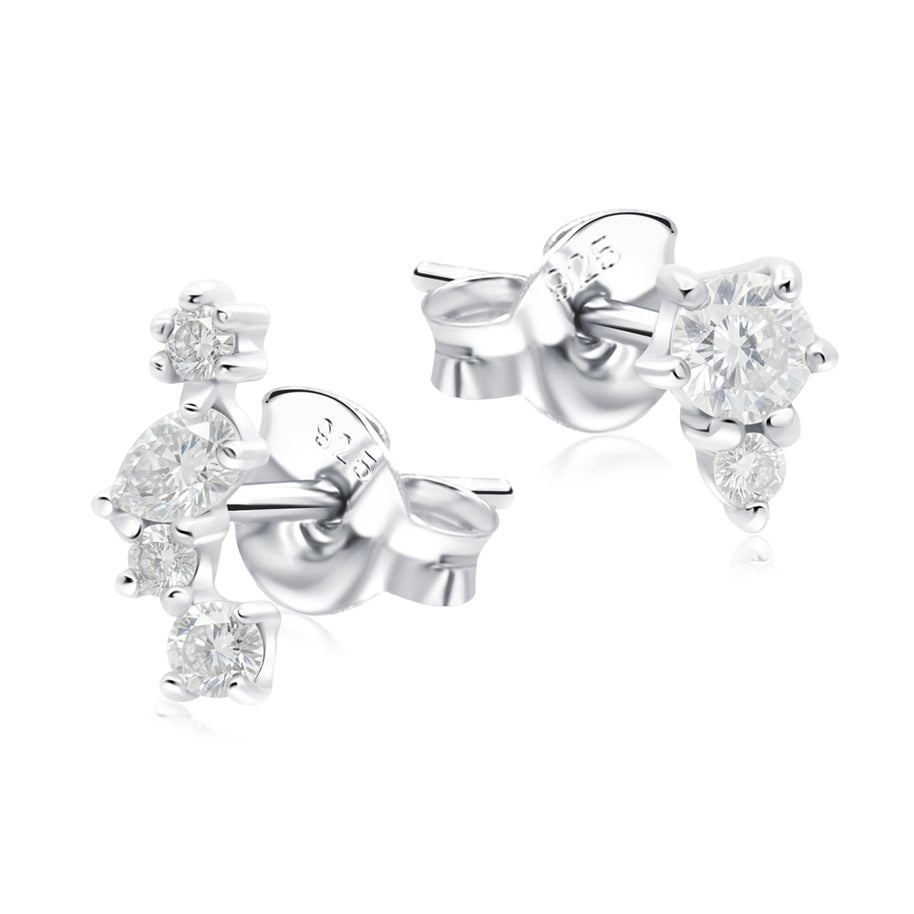 Beautiful Crystal Stud Earring STS-5988