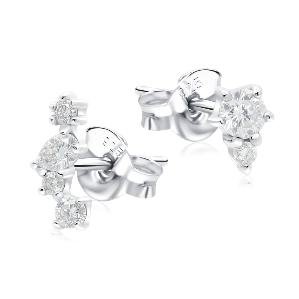 Beautiful Crystal Stud Earring STS-5988