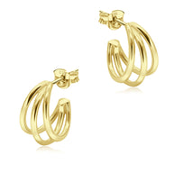 Delicate Bohemian Inspired Ear Studs with Butterfly Closing STS-6107