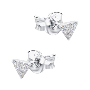 Triangle Crystal Stud Earrings STS-6415