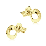 Halo Loop Stud Earrings STS-6786