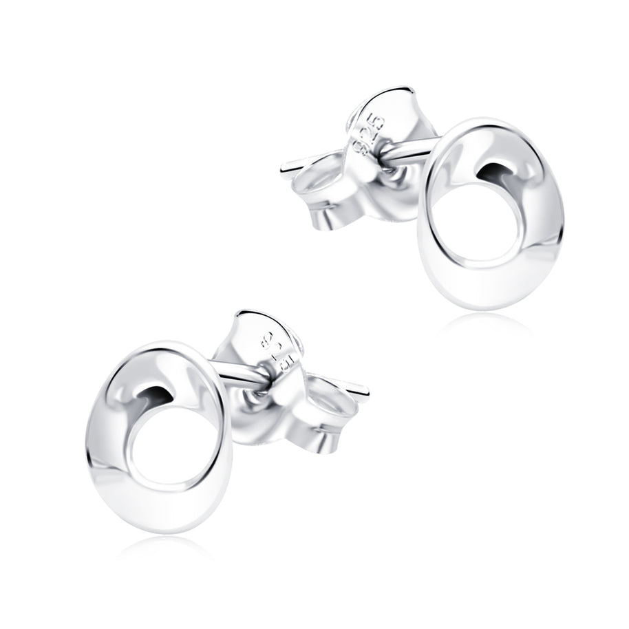 Halo Loop Stud Earrings STS-6786